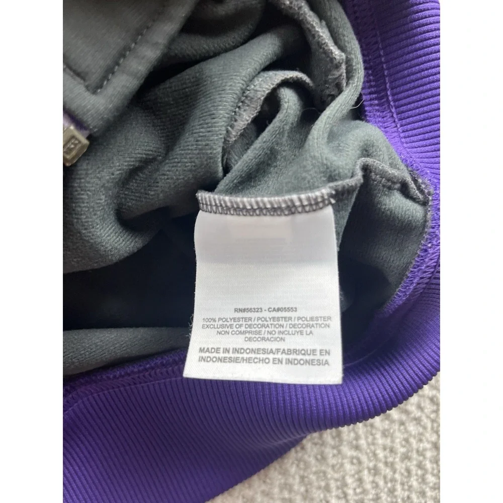 Nike Track Jacket Athletic Dept Purple‎ Colorblock Full Zip Mens XL Retro Style